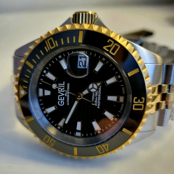 Gevril Chambers Swiss Automatic Two Tone - Picture 5 of 8